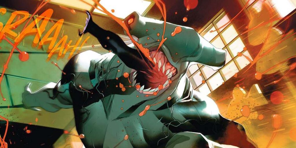 La forma más sanguinaria de King Shark lo hace aún más letal