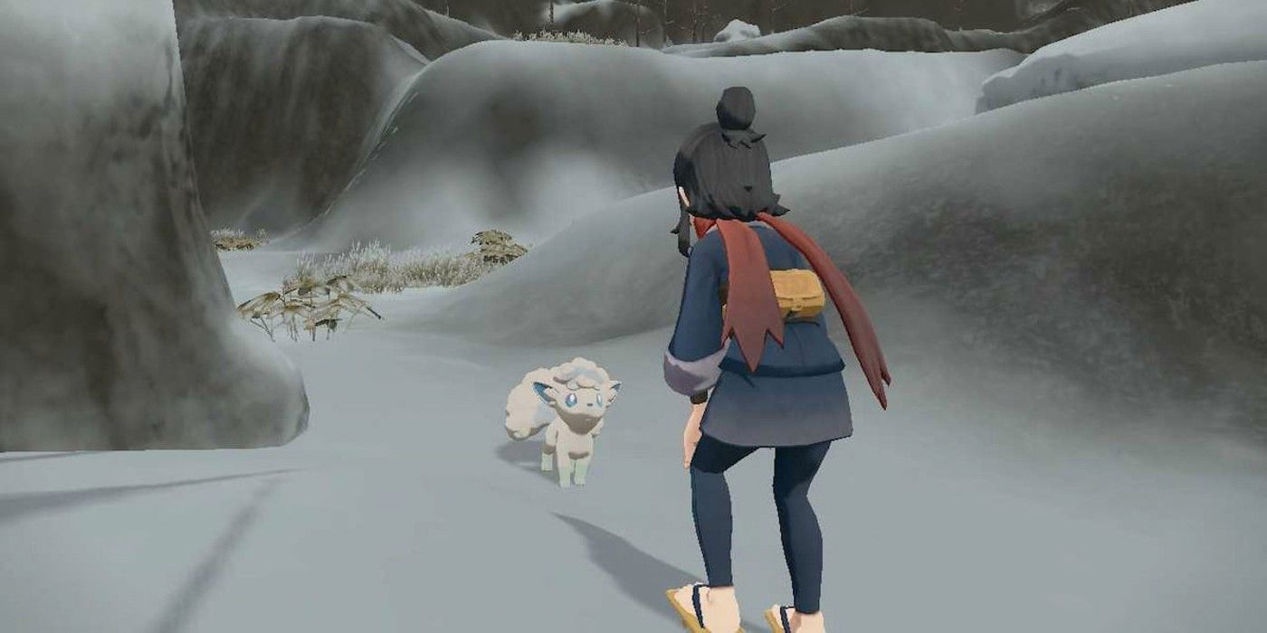 Leyendas: Arceus: todos los Pokémon de brotes masivos en Alabaster Icelands