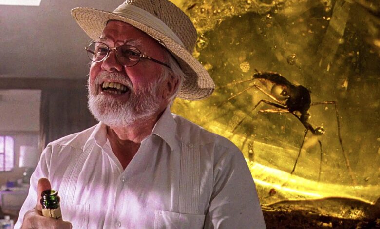 Los cambios de John Hammond de Jurassic Park hicieron posibles las películas secuelas