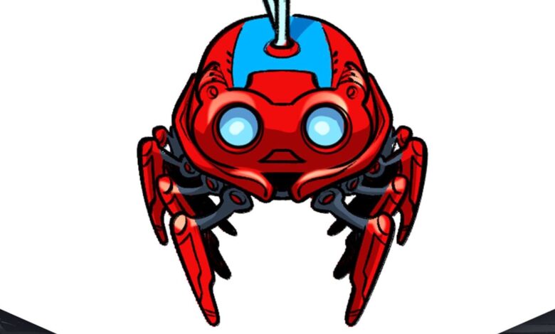 Los lindos amigos robot de Spider-Man muestran cómo Marvel debería usar su aplicación de cómics