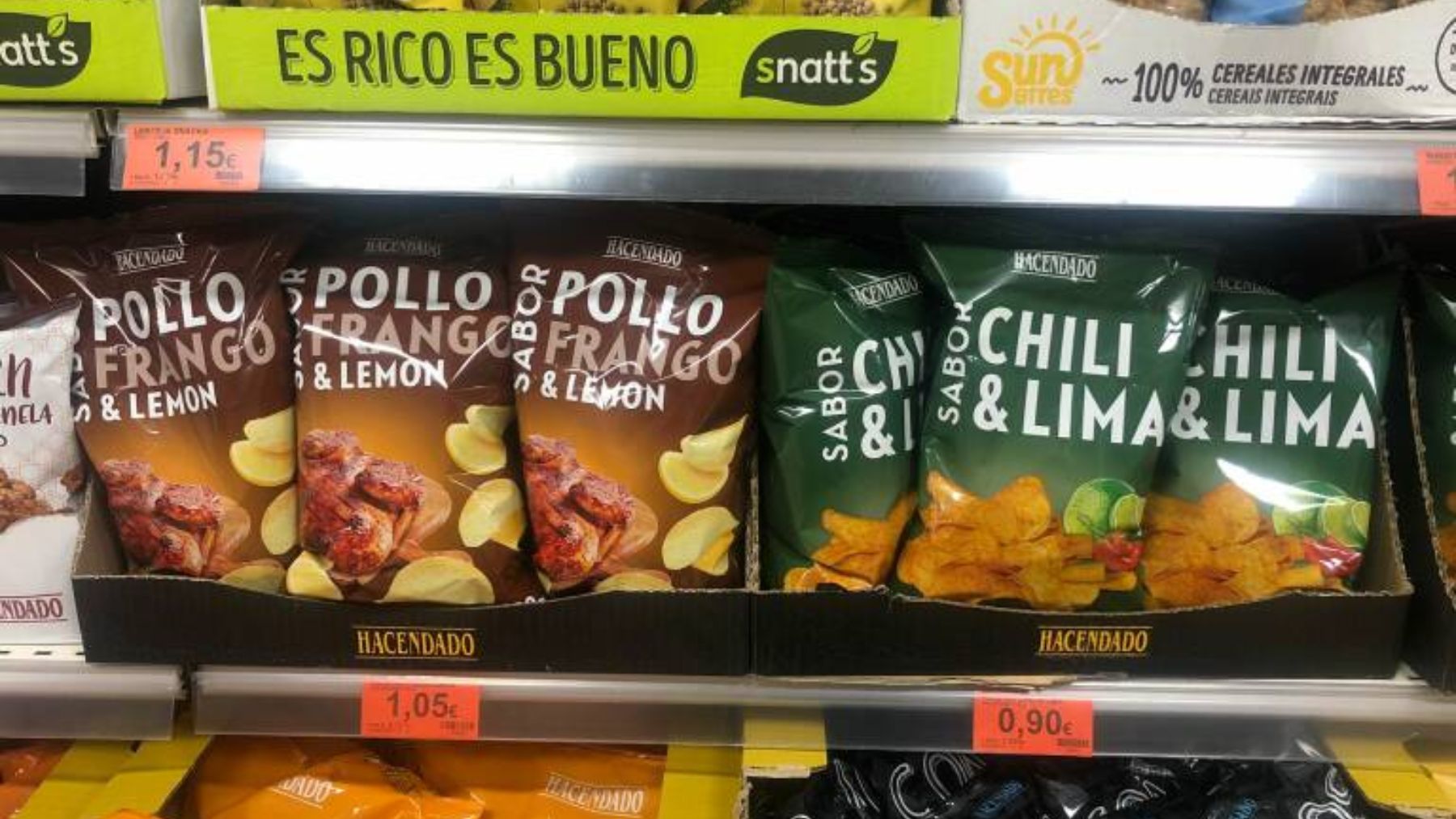 Los proveedores que fabrican los snacks para Mercadona