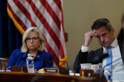 Liz Cheney y Adam Kinzinger, en una foto de archivo.