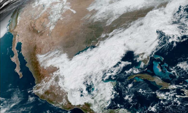 Masa de aire frío cubre norte, centro y sureste del país