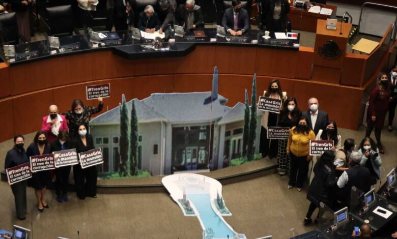 Mayoría de Morena permitió debatir casa del hijo de AMLO, pero rechazó investigación