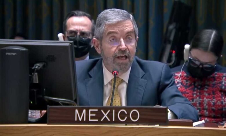 México demanda restringir el veto a superpotencias y establecer rendición de cuentas
