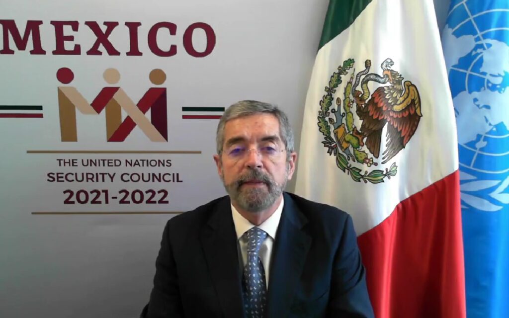 México hará condena enérgica por invasión de Rusia a Ucrania: De la Fuente