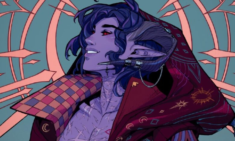Mighty Nein Origins: Mollymauk Tealeaf es el próximo OGN de Critical Role (exclusivo)