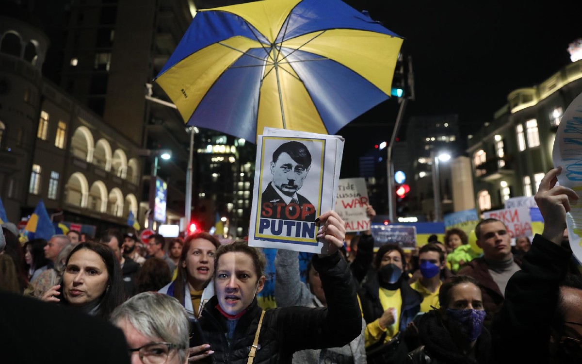 Miles de manifestantes en el mundo se unen para exigir paz para Ucrania | Fotos