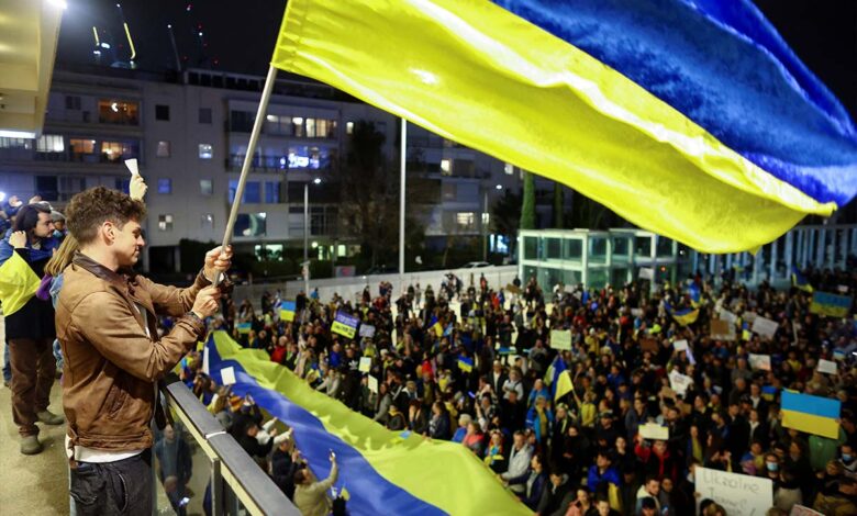 Miles en el mundo protestan por la invasión rusa | Galería