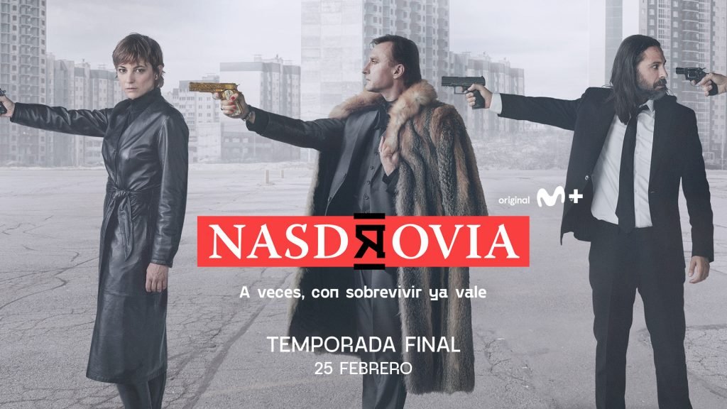 Movistar Plus+ lanza el tráiler de la temporada final de ‘Nasdrovia’ con Leonor Watling y Hugo Silva