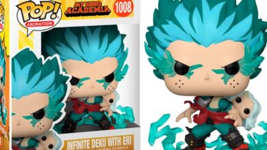 My Hero Academia Funko Pop muestra a Deku en Infinite 100% Power con Eri