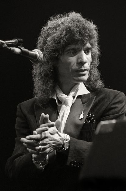 Camarón de la Isla, en una actuación en Madrid en 1990.