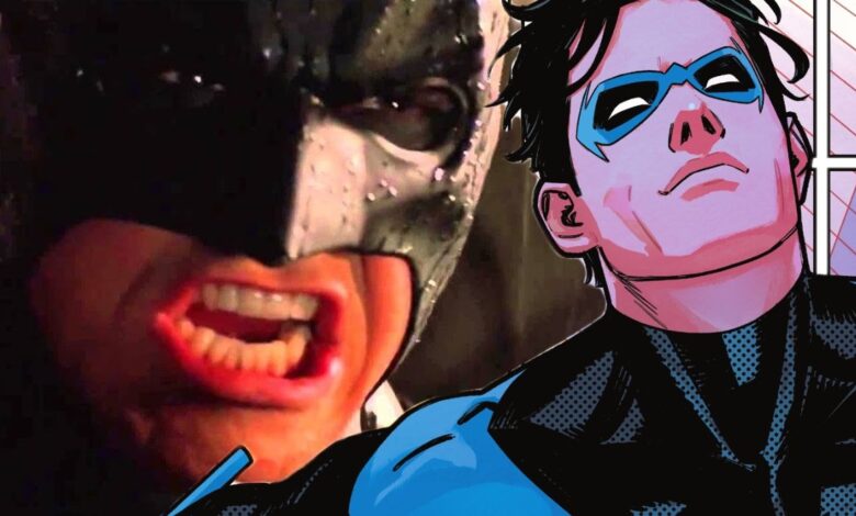 Nightwing admite que el detalle más tonto de las películas de Batman es cómico