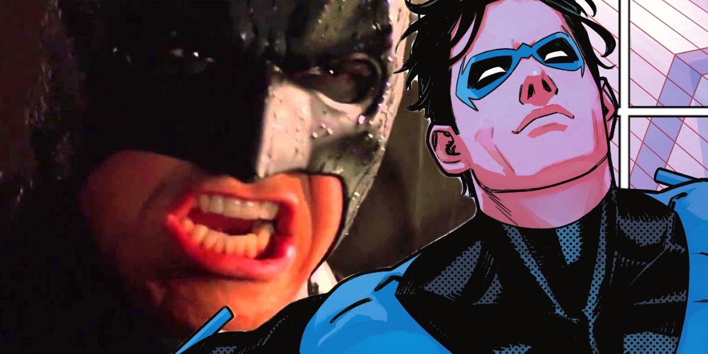 Nightwing admite que el detalle más tonto de las películas de Batman es cómico