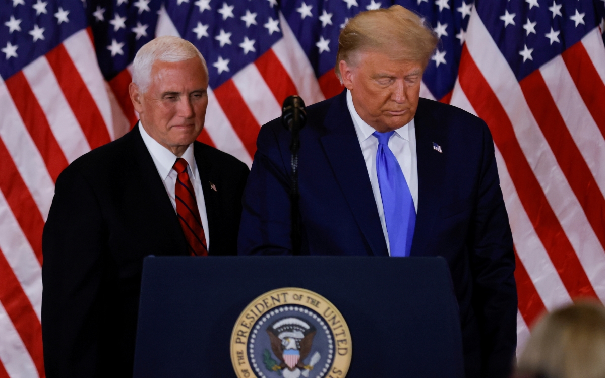 No tenía derecho de anular elecciones; Trump se equivoca: Pence