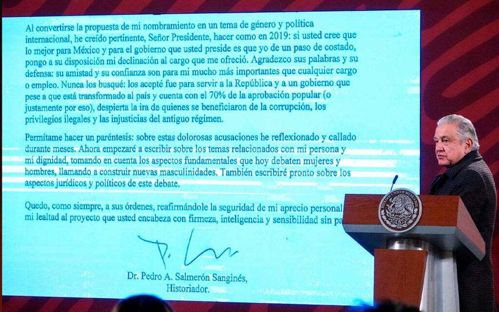 Panamá exige respeto a AMLO tras polémica por rechazo de Salmerón