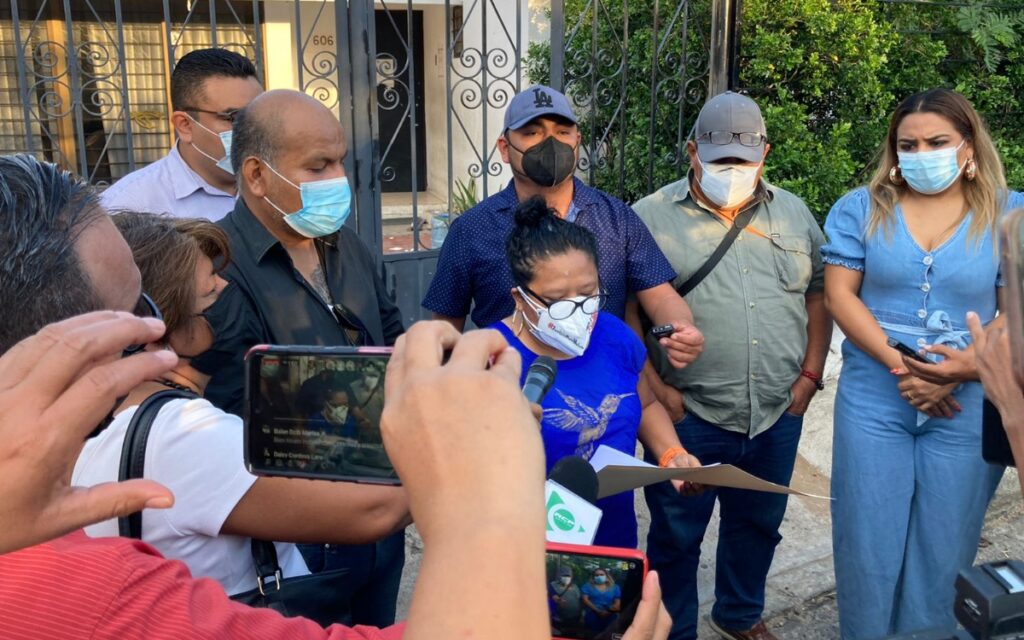 Periodistas oaxaqueños exigen justicia por el asesinato de Heber López Vásquez