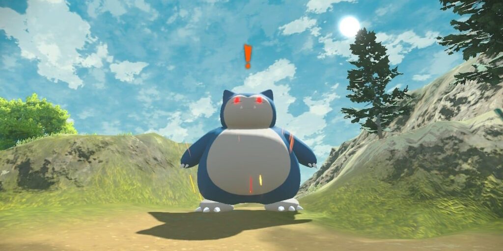 Pokémon Legends: Snorlax de Arceus es más rápido que Sonic en el clip de juego