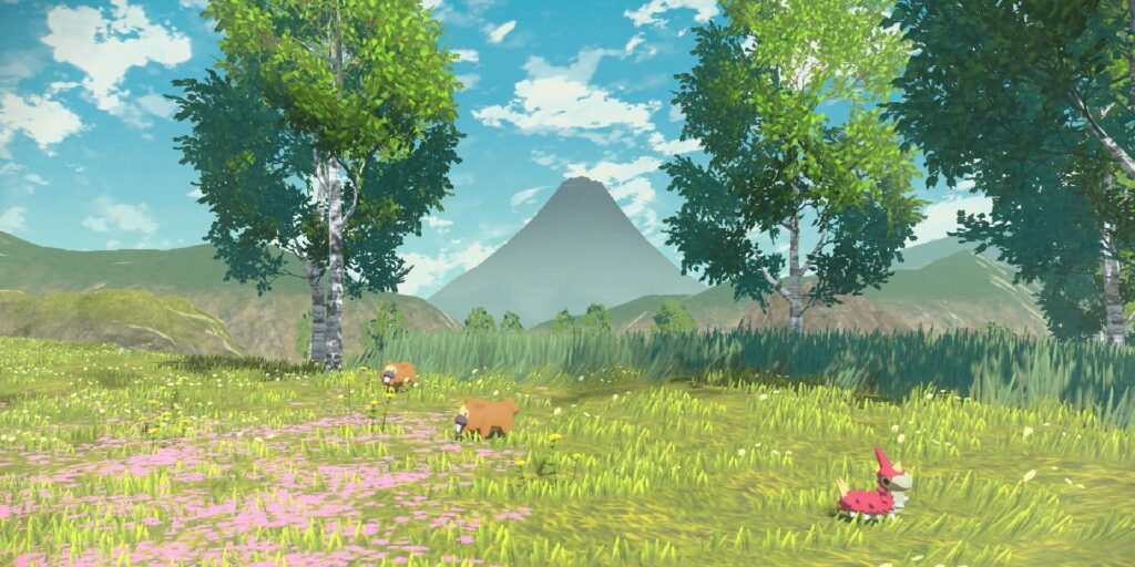 Pokémon Legends: los entornos vacíos de Arceus no importan