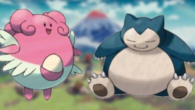 Pokémon: Snorlax y Blissey hacen una pareja gigante perfecta en video de Arceus