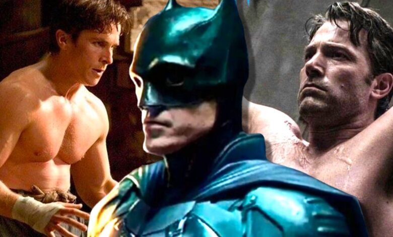 Por qué es correcto que el Batman de Pattinson carezca de los músculos de Bale y Affleck