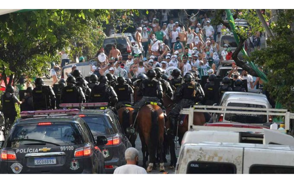 Provoca derrota de Palmeiras disturbios violentos en Sao Paulo | Video