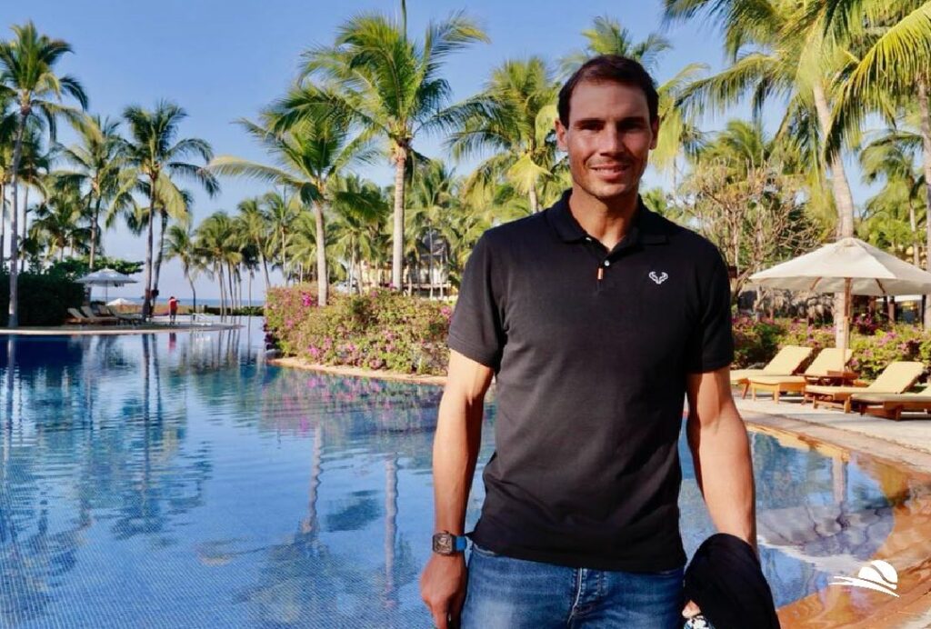 Rafa Nadal ya está en Acapulco para jugar el Abierto de Tenis | Video