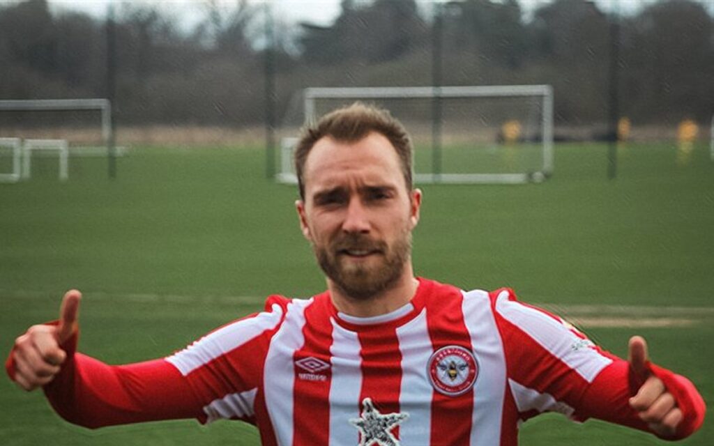 Reaparece Christian Eriksen con el Brentford | Video