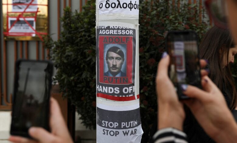 Rusia atacó Ucrania al estilo de la Alemania nazi, acusa Zelensky