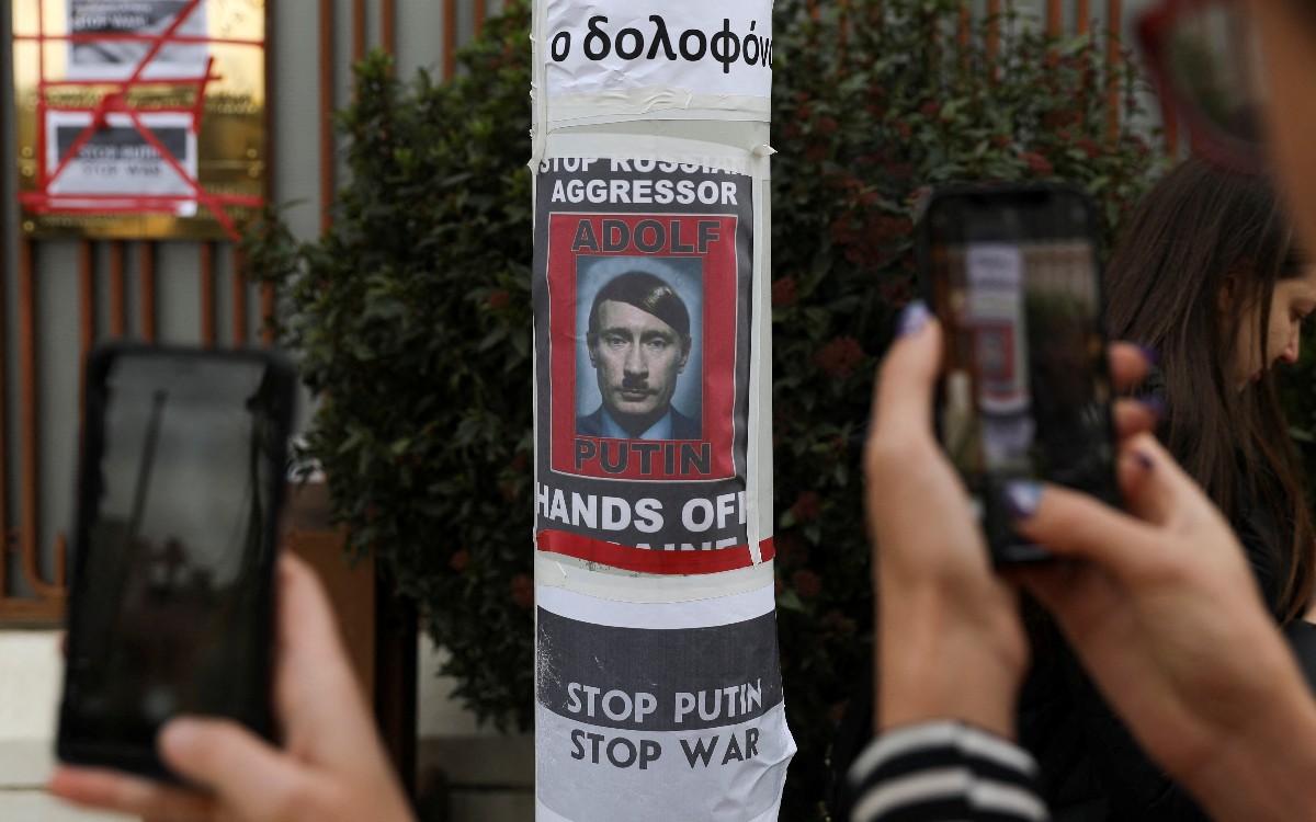 Rusia atacó Ucrania al estilo de la Alemania nazi, acusa Zelensky