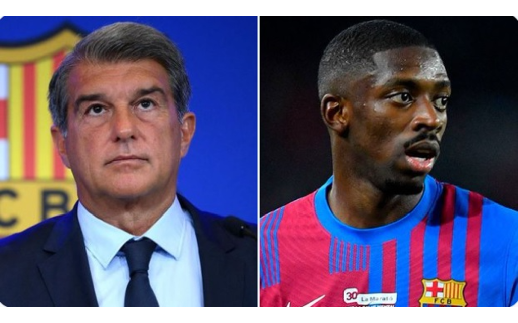 "Se invirtió mucho en Dembélé y nos quedamos decepcionados": Joan Laporta | Video