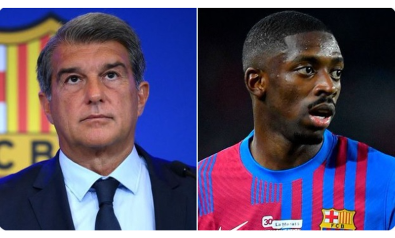 "Se invirtió mucho en Dembélé y nos quedamos decepcionados": Joan Laporta | Video