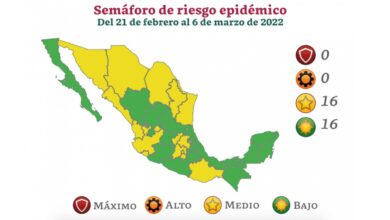Semáforo Covid | México se pinta de amarillo y verde