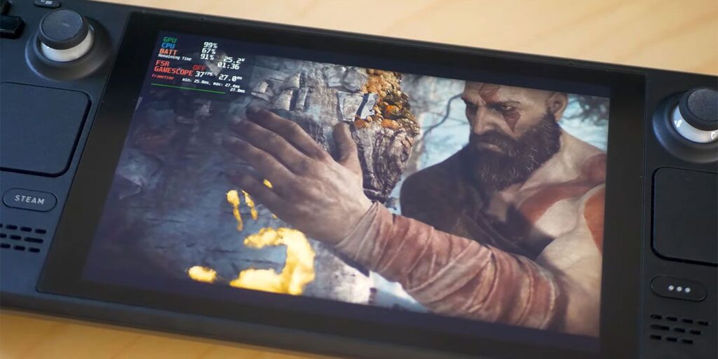 Steam Deck ejecuta juegos de PS4, así como la propia consola