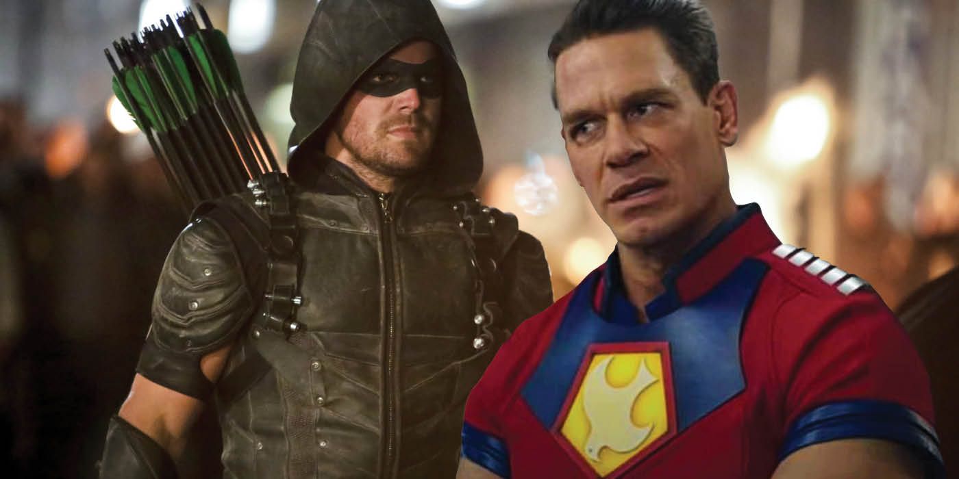Stephen Amell trolea a John Cena en respuesta a la broma de Green Arrow del pacificador