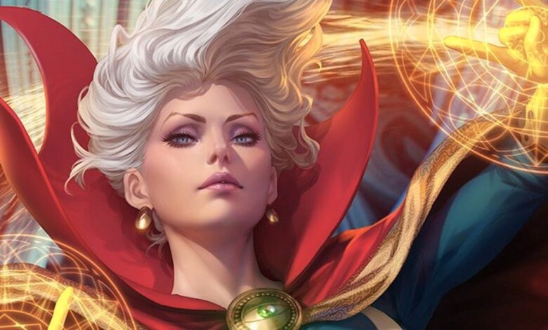 The New Sorcerer Supreme's Costume Honors Doctor Strange in Cover Art