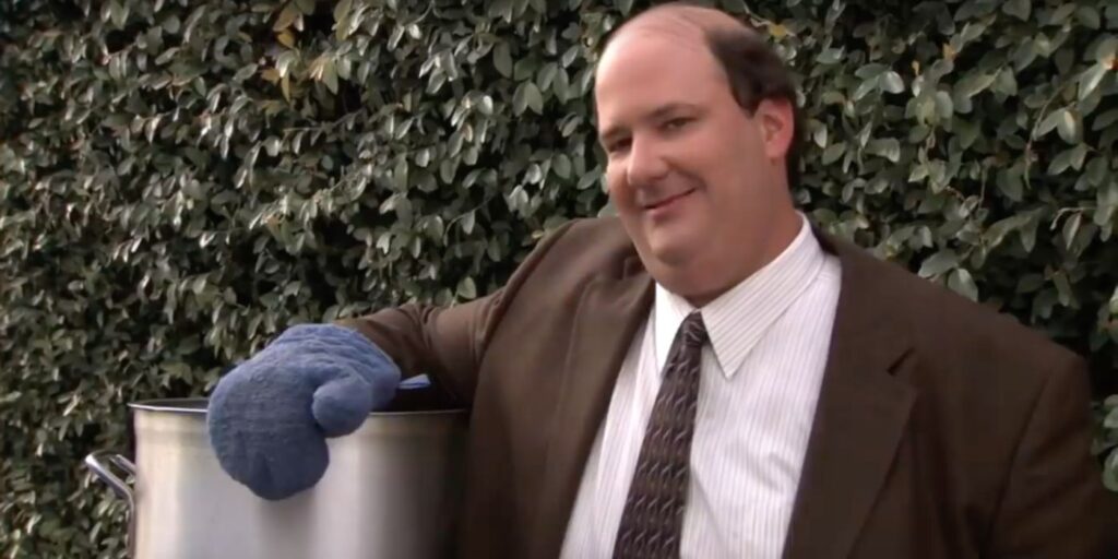 The Office TikTok encuentra la receta de chile de Kevin en los términos y condiciones de Peacock