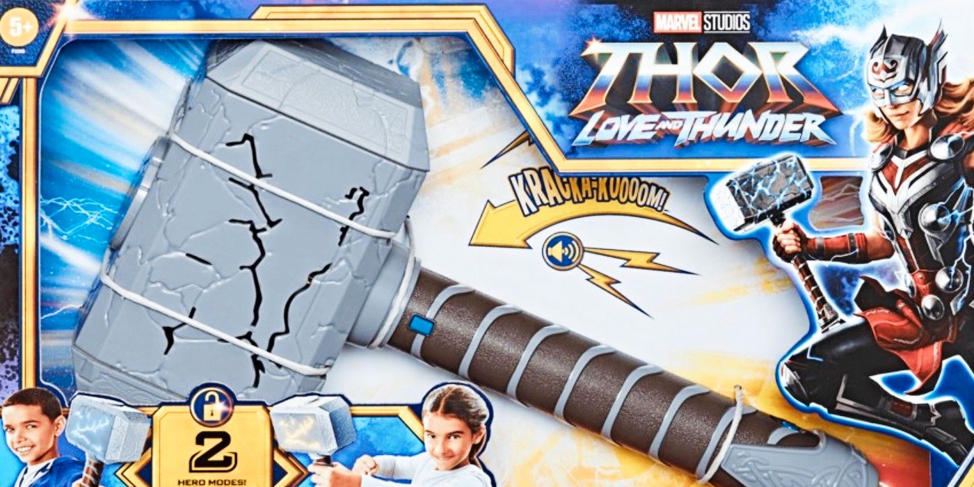 Thor: Love & Thunder Merch revela una mirada más cercana al nuevo Mjolnir