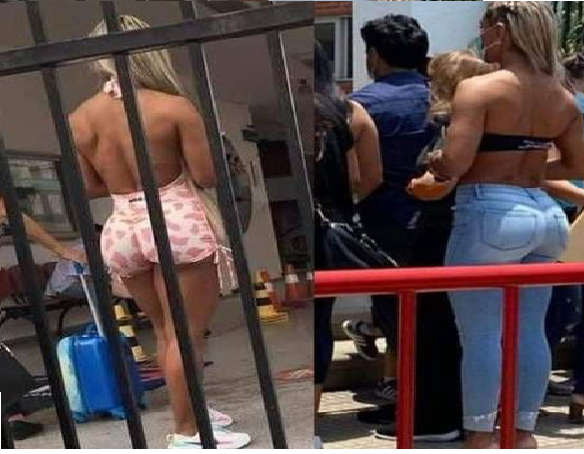 Tras foto viral; ¡es mamá fitness!, se defiende por ir “sensual” a la escuela por su hijo