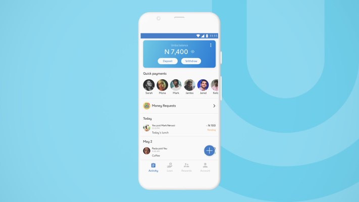 Umba, un banco digital para mercados emergentes, recauda $ 2 millones de capital inicial para expandirse en África