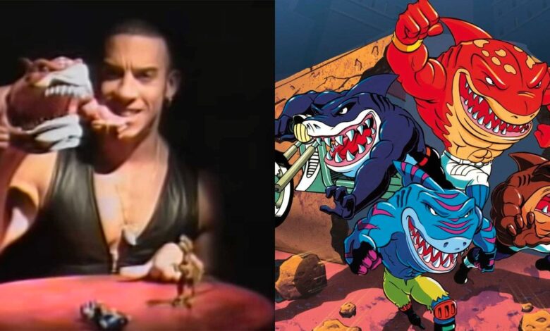 Vin Diesel debería protagonizar una película de acción en vivo de Street Sharks