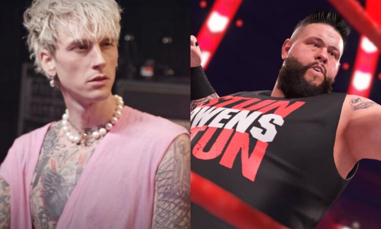 WWE 2K22 te permite Chokeslam Machine Gun Kelly: por qué es un luchador DLC