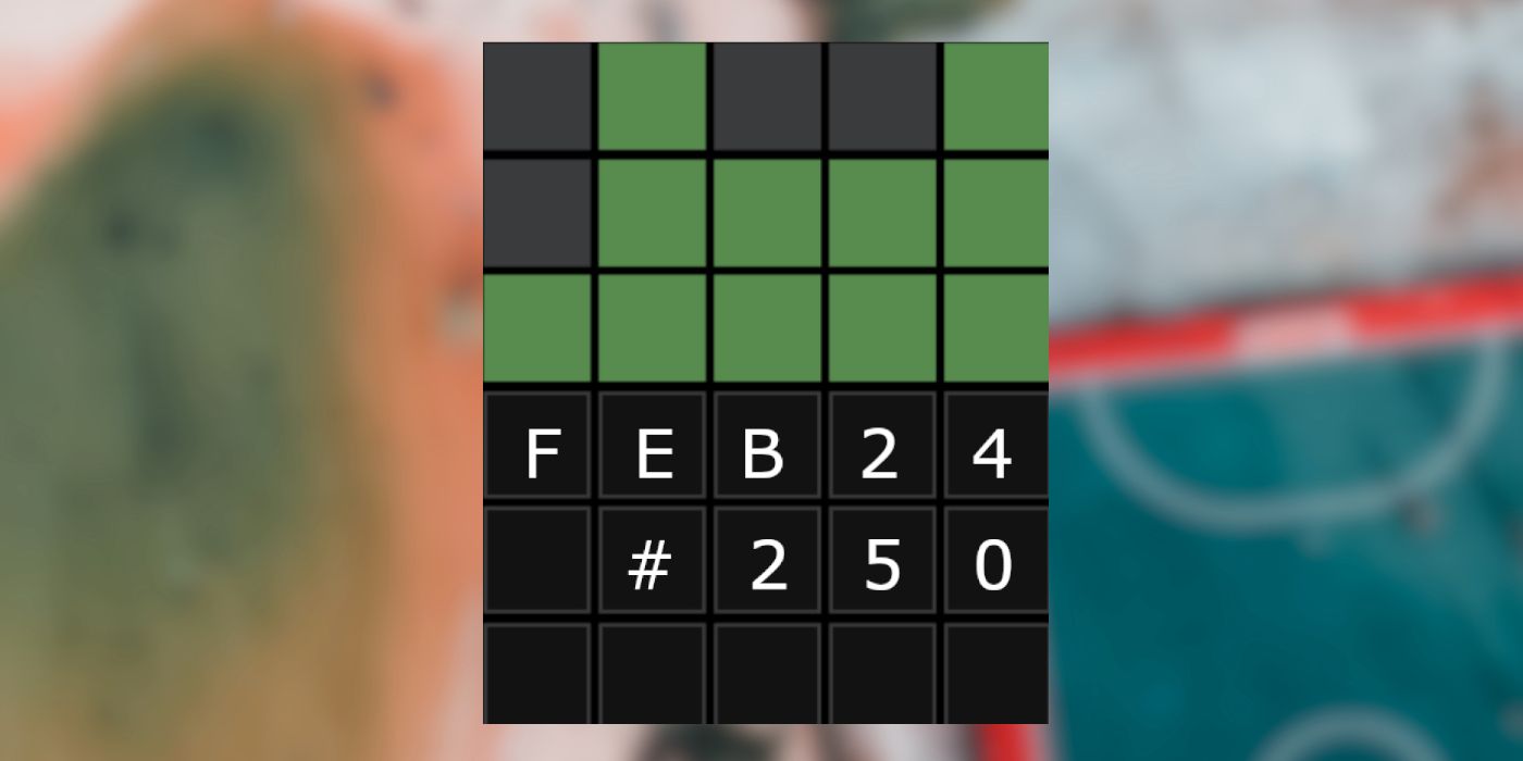 Wordle 250: 24 de febrero de 2022 Respuesta