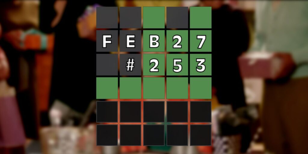 Wordle 253: 27 de febrero de 2022 Respuesta