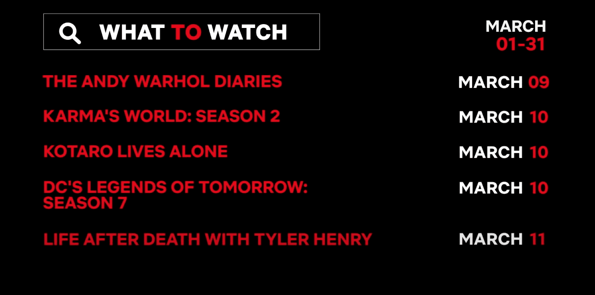 leyendas del mañana fecha de lanzamiento netflix nosotros