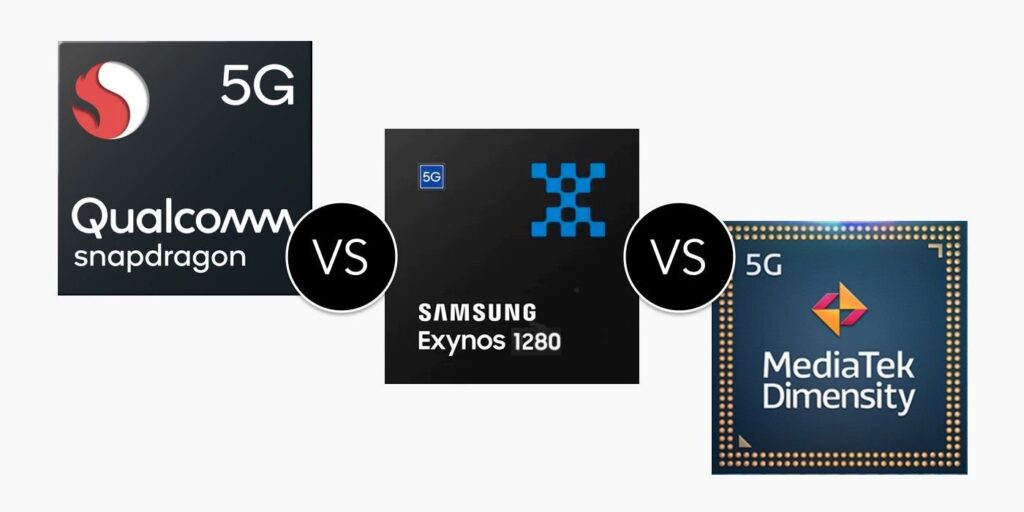¿Cómo se compara el Exynos 1280 con otros conjuntos de chips?