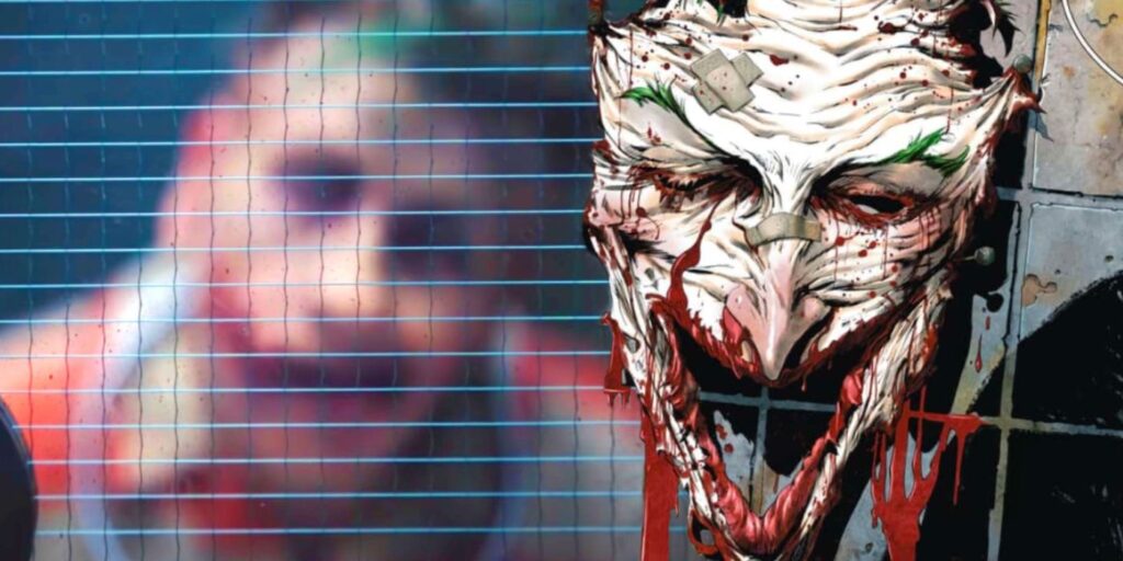 ¿El Joker de Batman se cortó la cara?