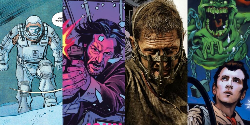 10 franquicias de películas que no sabías fueron seguidas por series de cómics