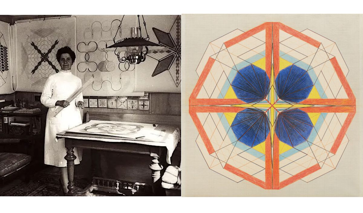 Emma Kunz, la artista desconocida que pudo predecir la bomba atómica y hoy fascina a la élite del arte