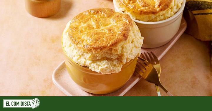 Suflé clásico de queso